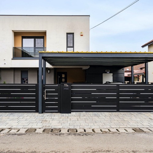 Clôture en aluminium - RAL 9005