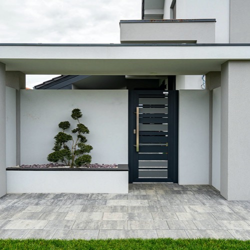 Clôture en aluminium - RAL 7016/7005