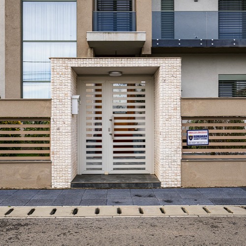 Clôture en aluminium - RAL 1019