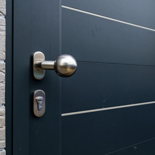 Clôture en aluminium - RAL 7016/9006
