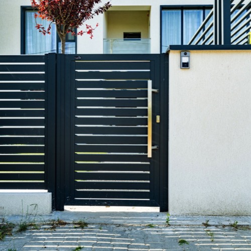 Clôture en aluminium - RAL 7016