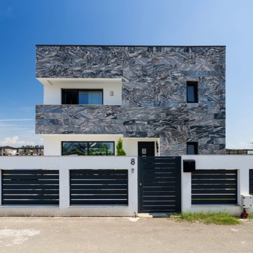Clôture en aluminium - RAL 7016