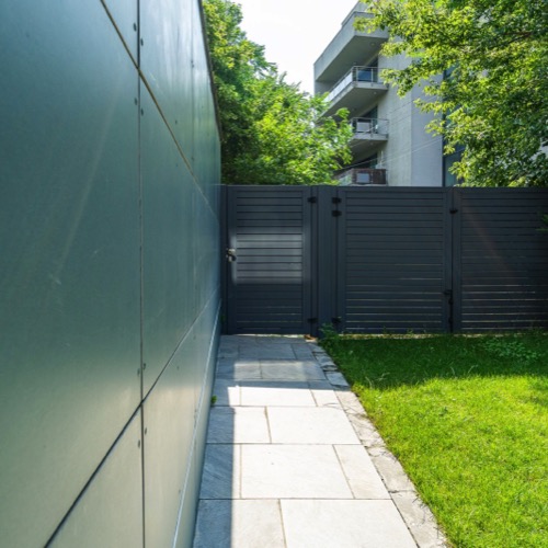 Clôture en aluminium - RAL 7024