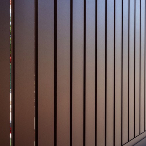 Clôture en aluminium - RAL 8017