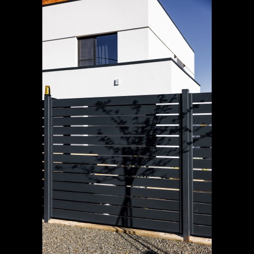 Clôture en aluminium - RAL 7016