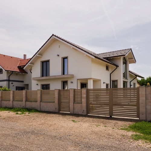 Clôture en aluminium - RAL 1019