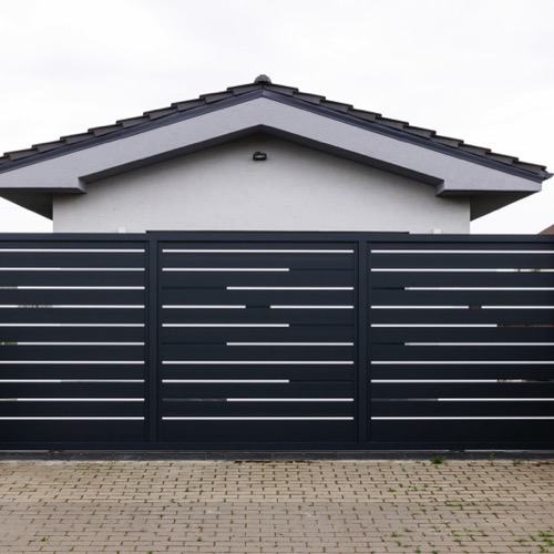 Clôture en aluminium - RAL 7016/9016
