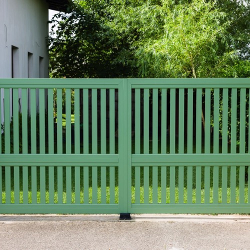 Clôture en aluminium - RAL 6021