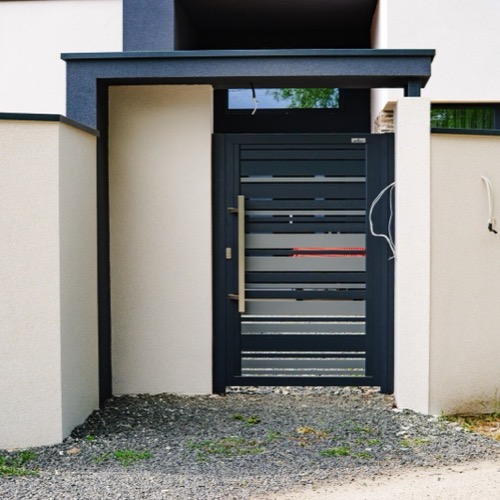 Clôture en aluminium - RAL 7016/7005